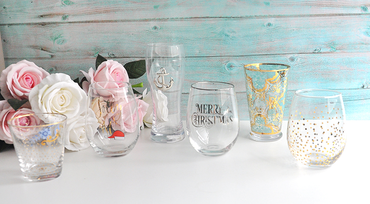 clear glass etched stemless wine glasses manufacturers