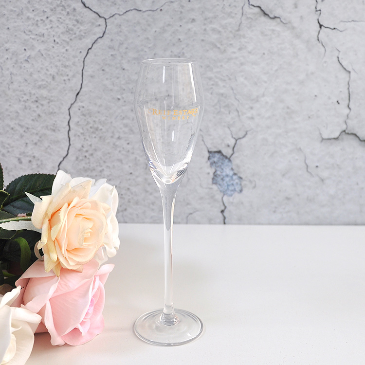 Clear Glass Champagne Flutes