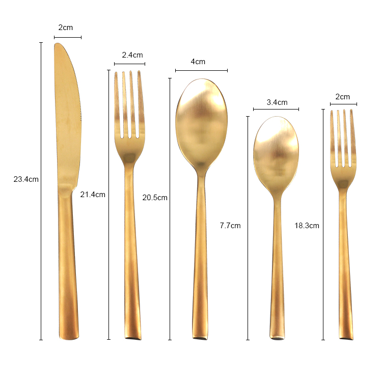 wholesale fiesta celebration satin finish cutlery flatware set