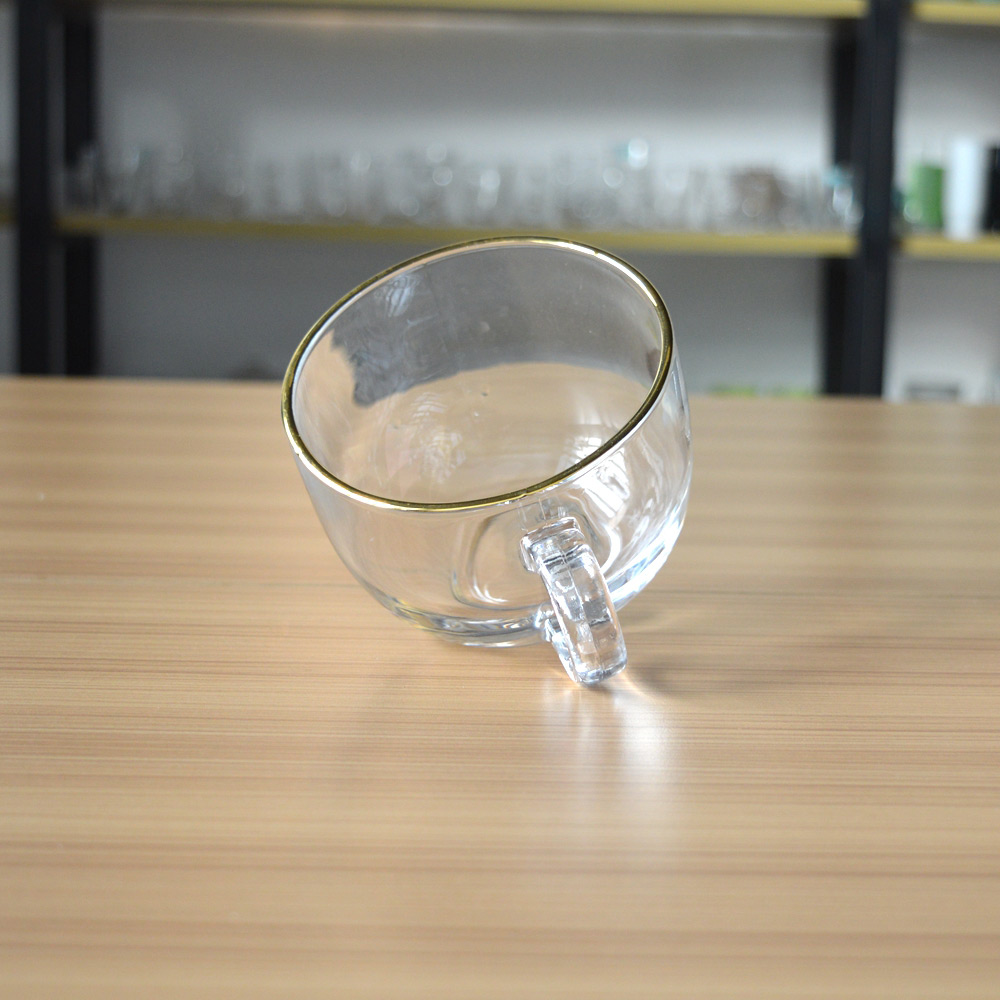 Clear Glass Coffee Mug Tea Cup