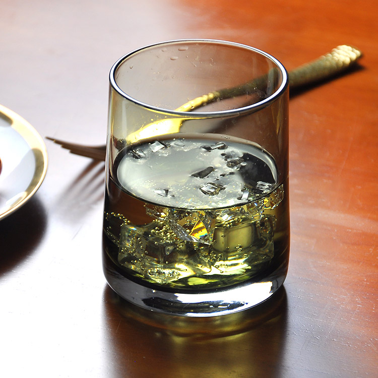 Smoky Gray Whiskey Glass Cup