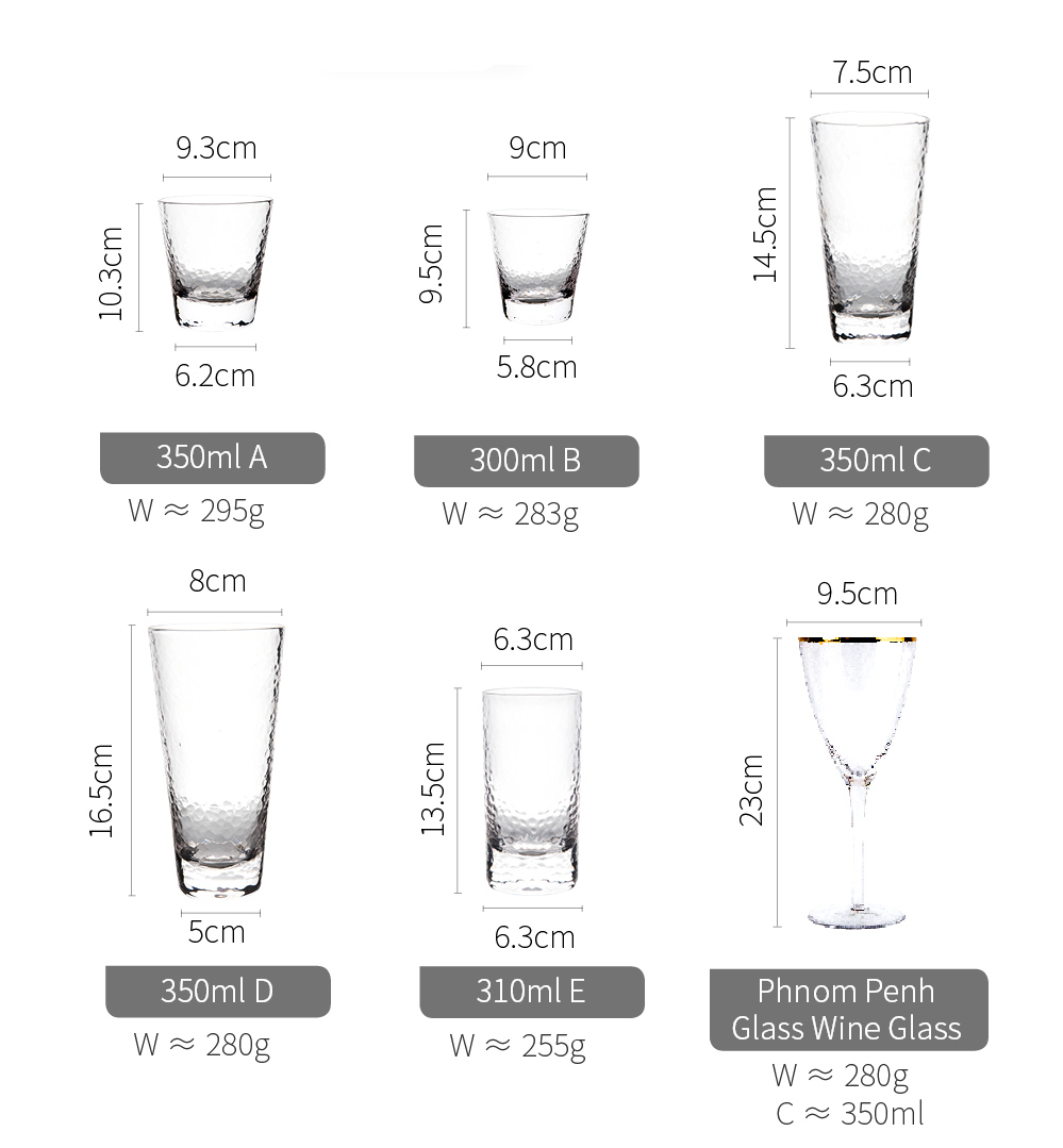 frosted stem round drinking water glass highball glasses 