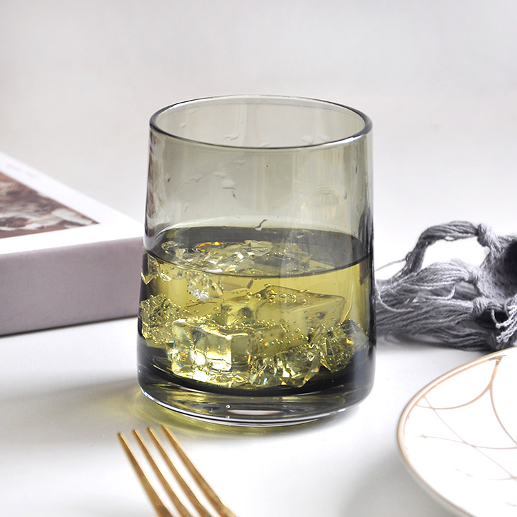 Smoky Gray Whiskey Glass Cup