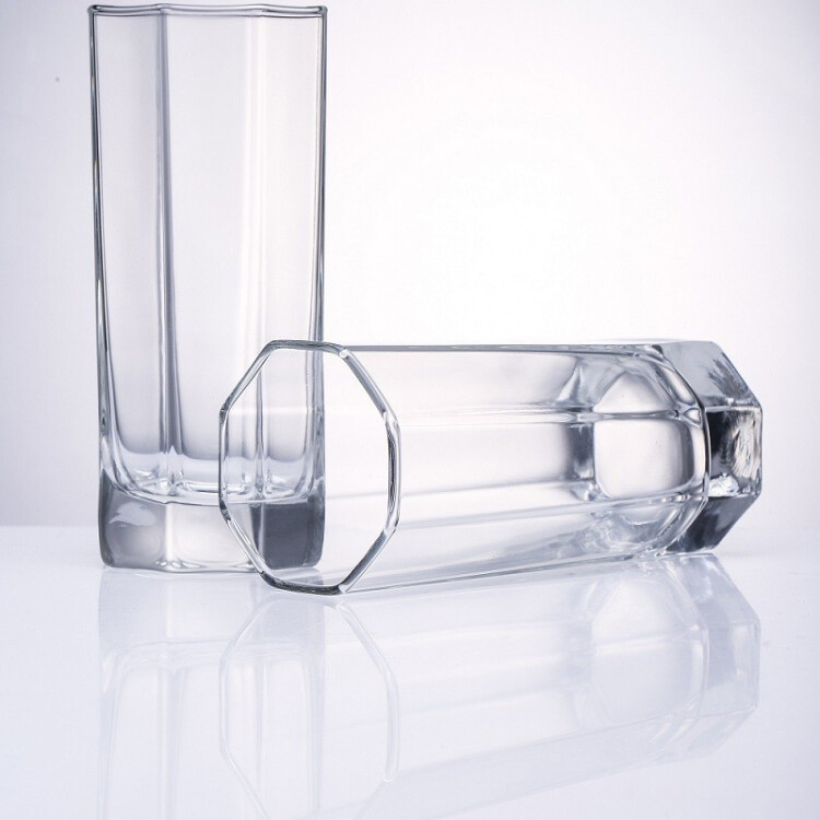 Octagonal Highball Juice Glass