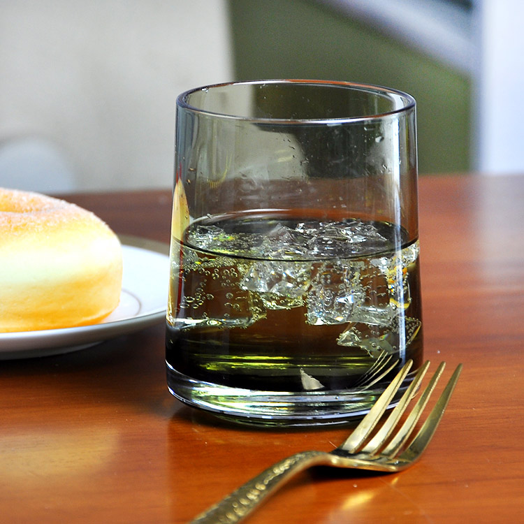 Smoky Gray Whiskey Glass Cup