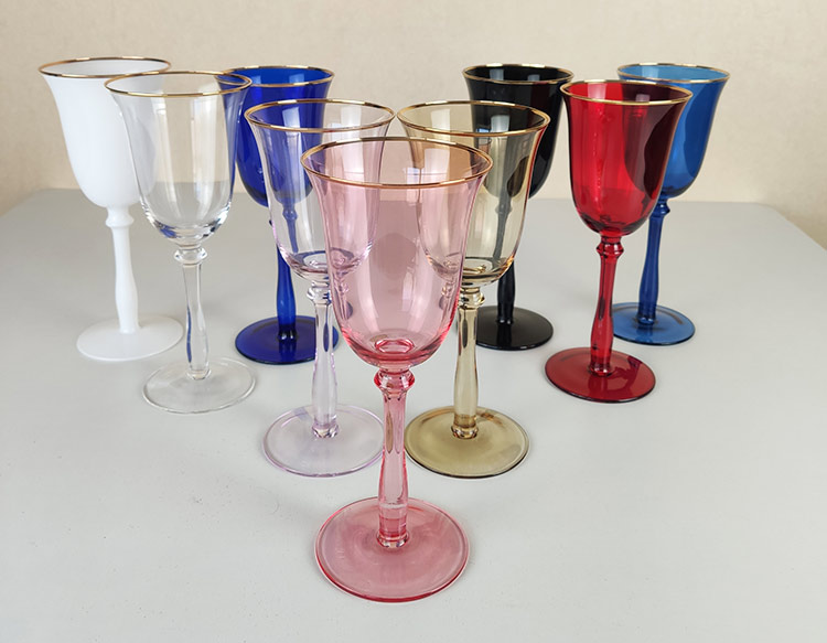 Colorful Tulip Water Wine Goblet Video