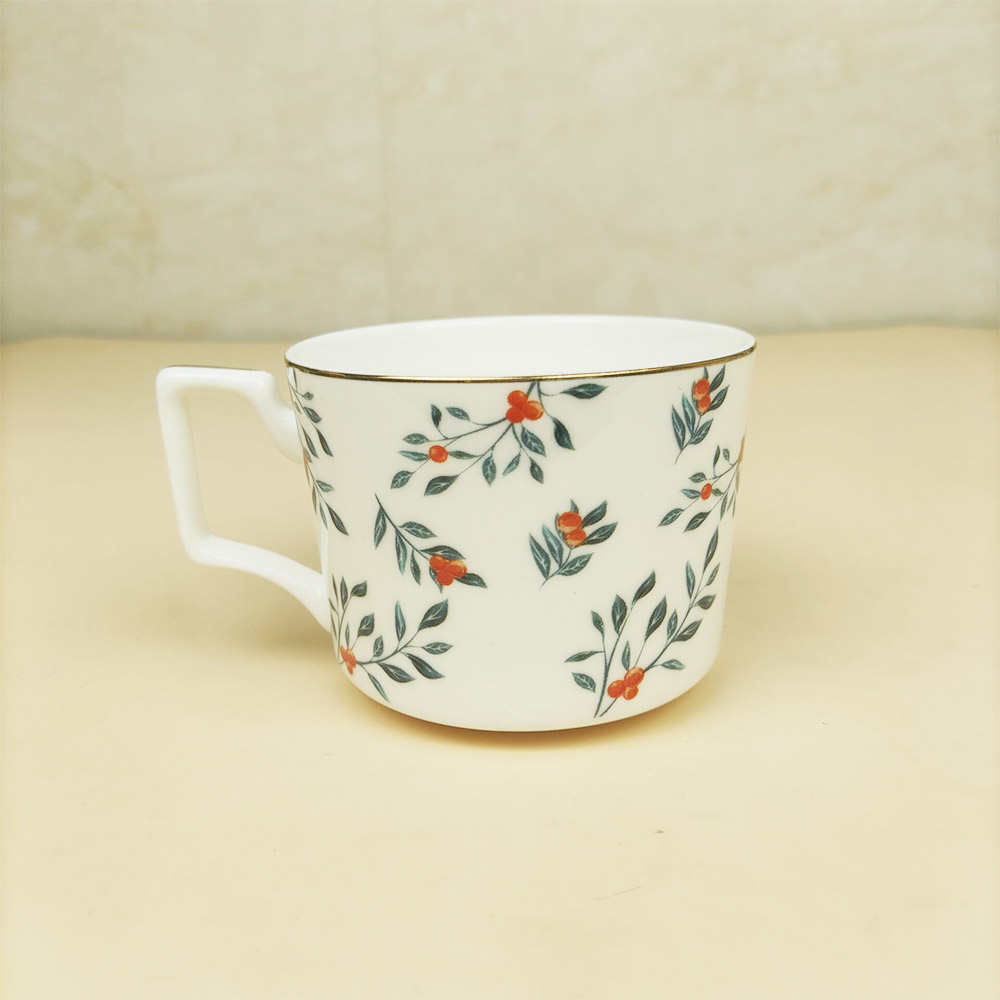 Floral Decorative Tea Cups And Saucers