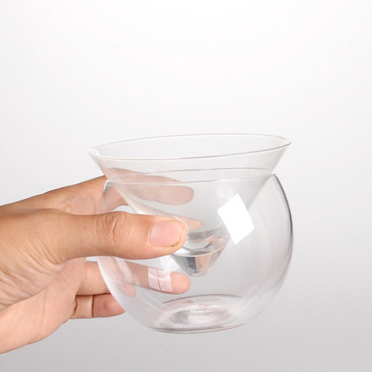 Stemless Martini Glass With Ice Bowl