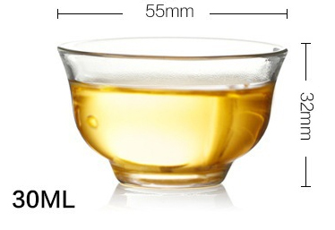 small glass cup and saucer wholesale