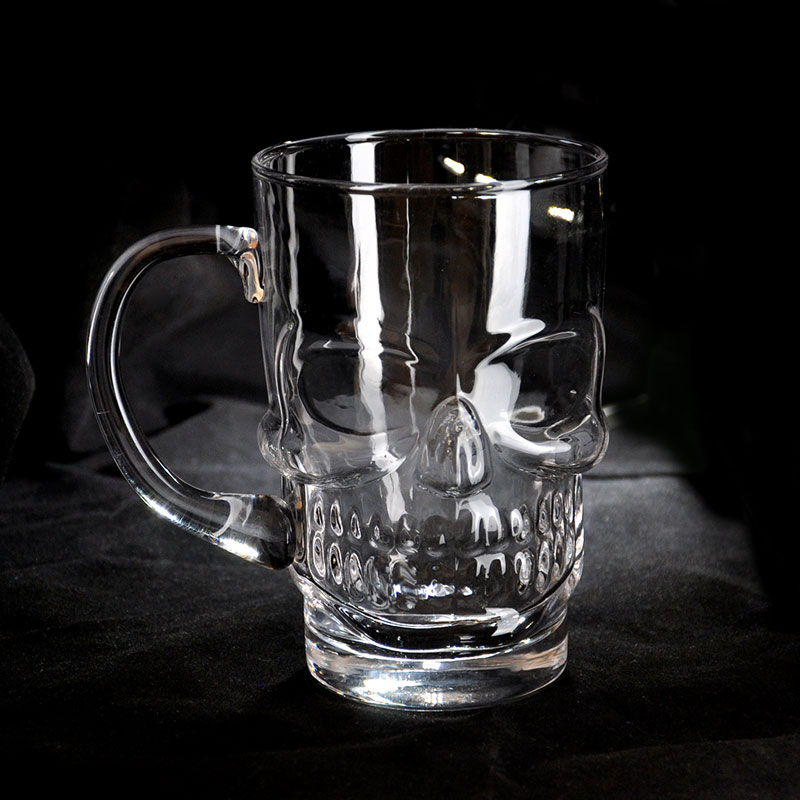 Skull Beer Mug Bar Cup Glasses