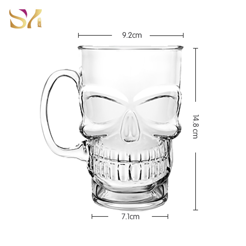 wholesale skull beer mug bar cup glasses