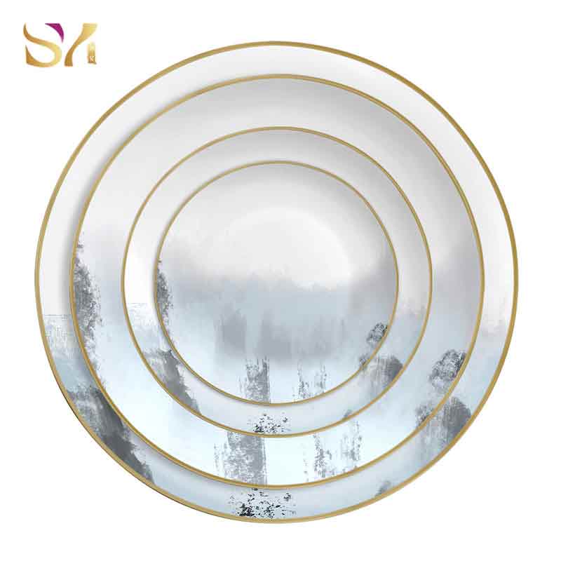 Commercial Gift Dinnerware Plates Set