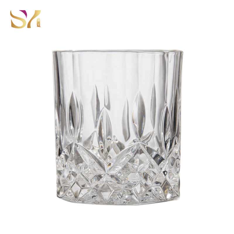 Diamond Tumbler Whisky Glass