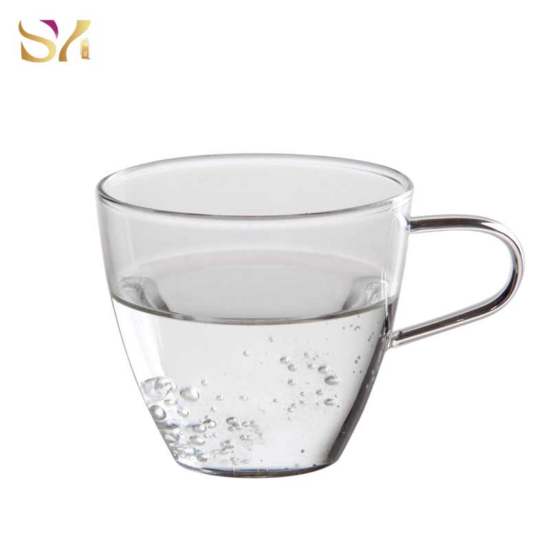 Clear Glass Teacups 