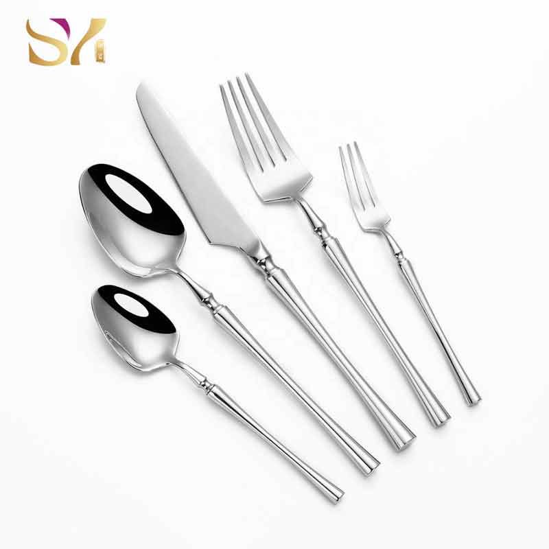 High Quality Silver Silverware Set