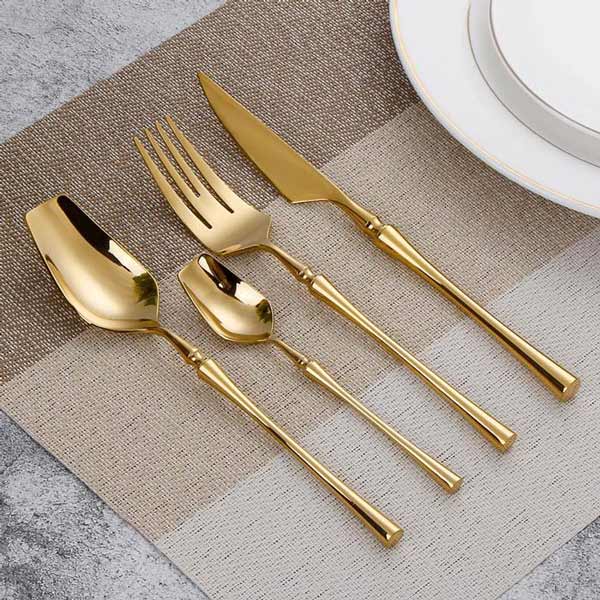 High Quality Silver Silverware Set