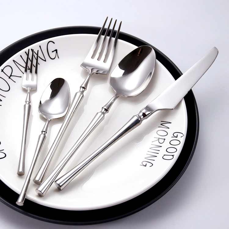 High Quality Silver Silverware Set