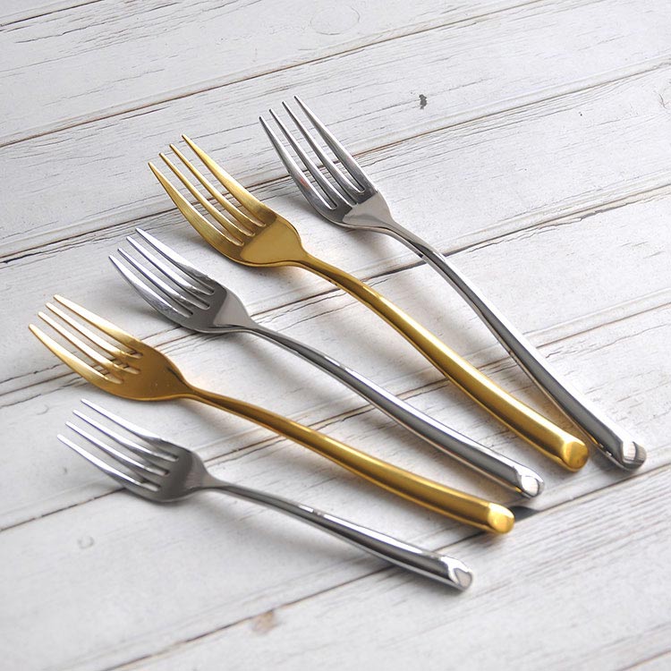 Bias-Cut Bases Silverware Cutlery Set