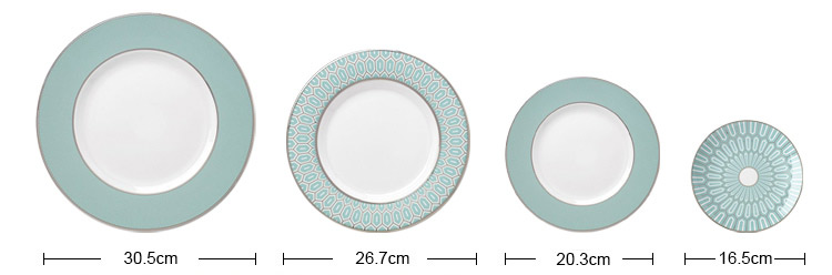 nordic dinnerware dinner plates light green