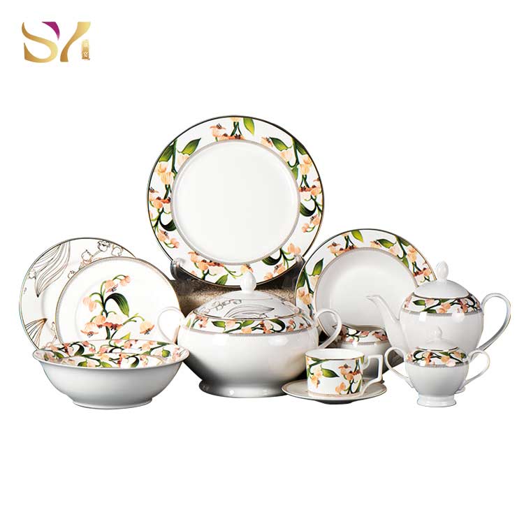 Spring Green Dishes Dinnerware Set