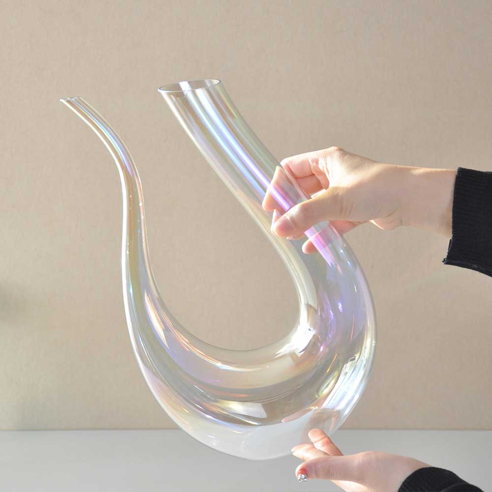 Horn U Shape Wine Decanters