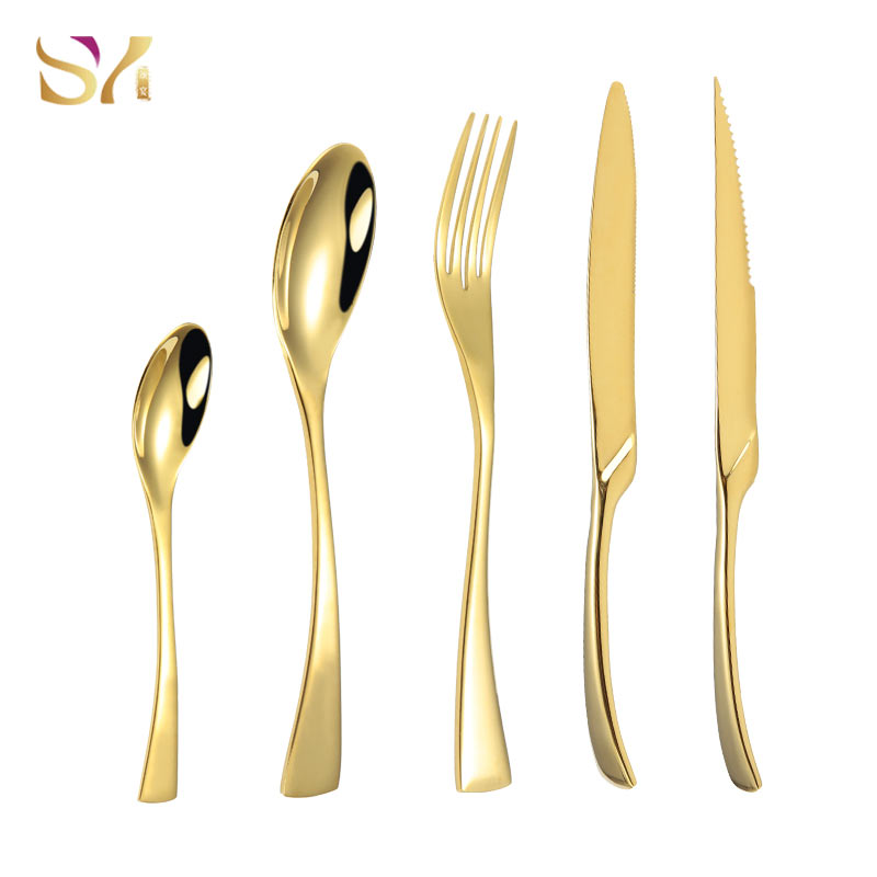 Hotel Stainless Steel Wedding Cutlery Set