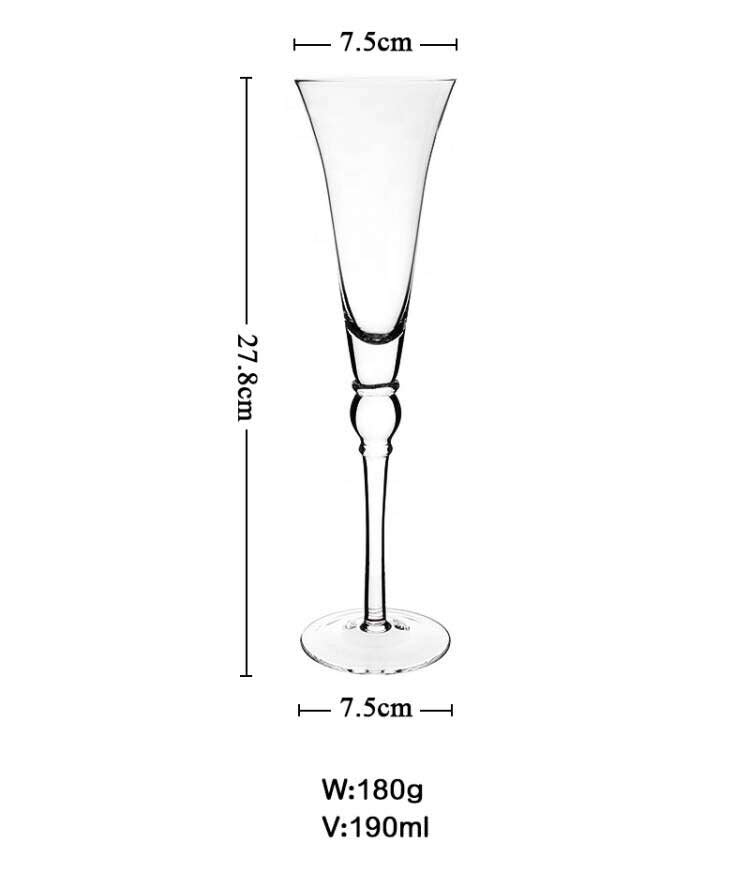 long stem toasting drinkware champagne flute