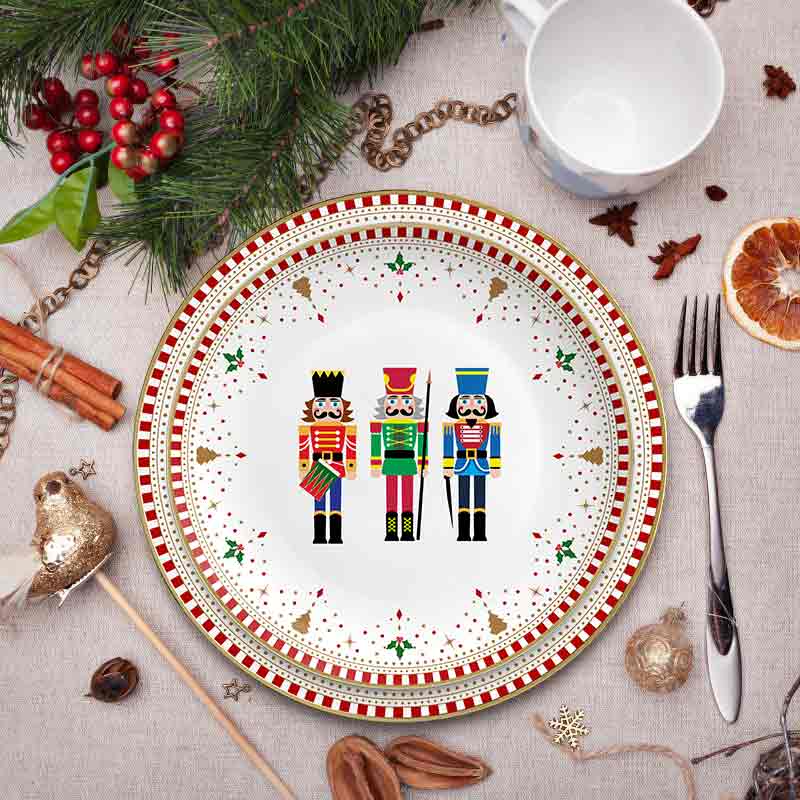 Holiday Christmas Dinnerware Set