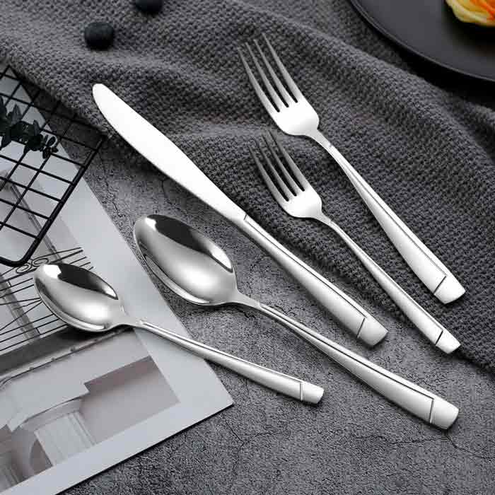 Stainless Steel Spoon And Fork Set