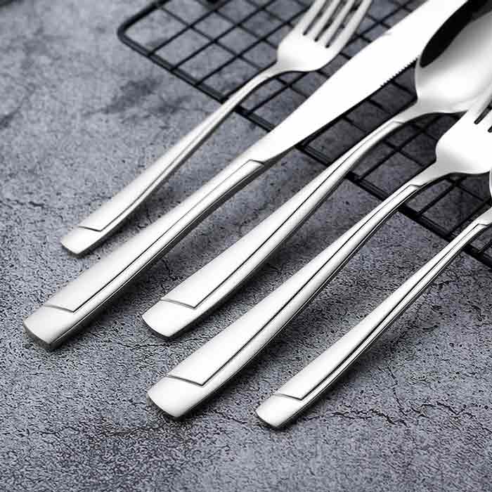 Stainless Steel Spoon And Fork Set