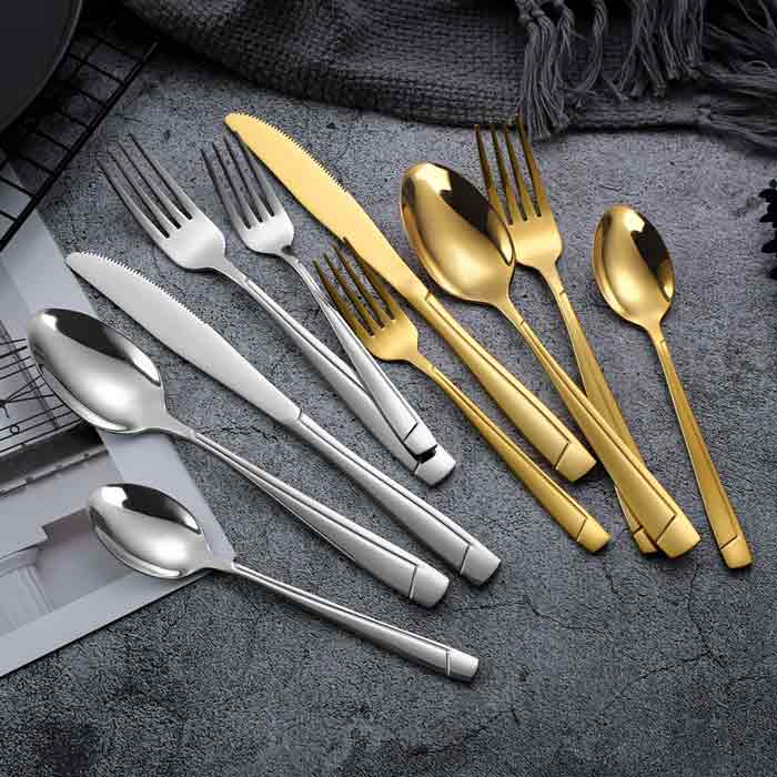 Stainless Steel Spoon And Fork Set