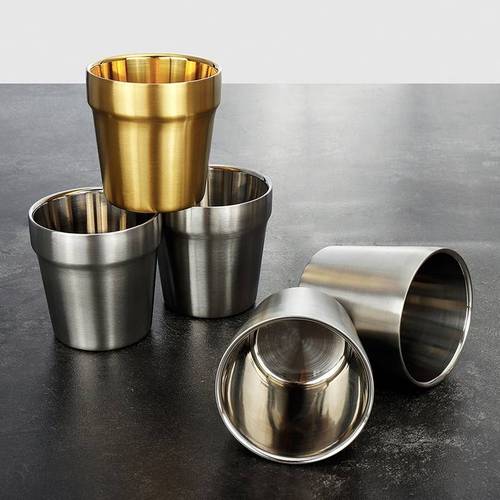 stainless steel cups