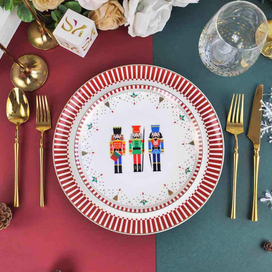 Holiday Christmas Dinnerware Set