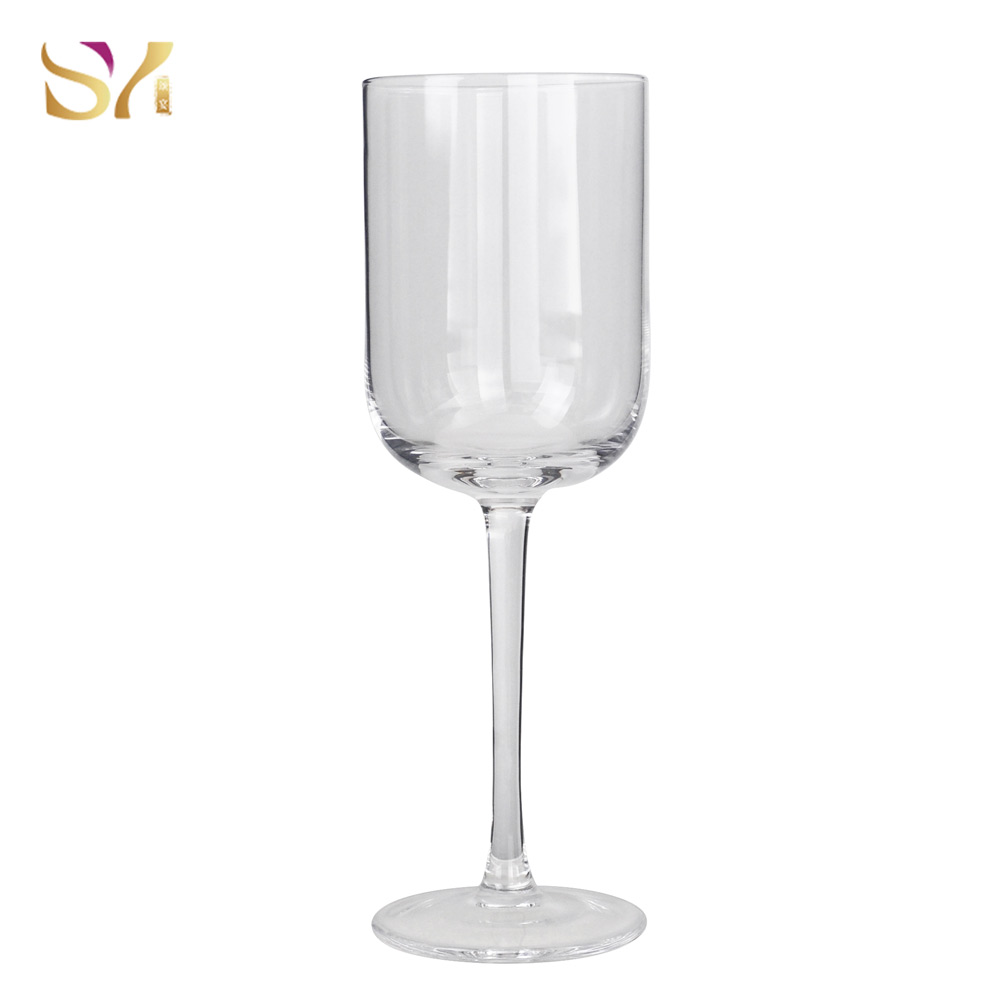 Straight Edge Design White Wine Glass 